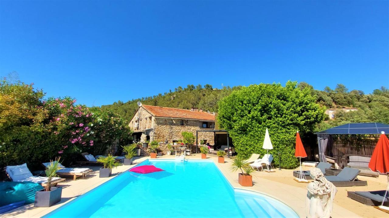 La Bergerie Du Moulin (Adults Only) Panzió Taradeau Kültér fotó